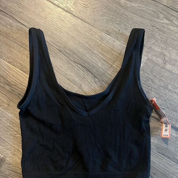 Colsie Women's Reversible Seamless Bralette - Colsier Black XS - Picture 3 of 3